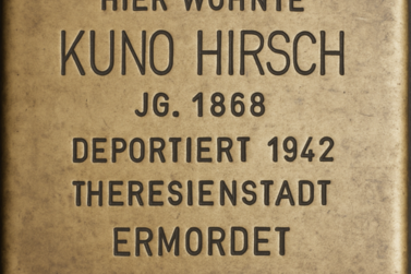 Stolperstein für Kuno Hirsch