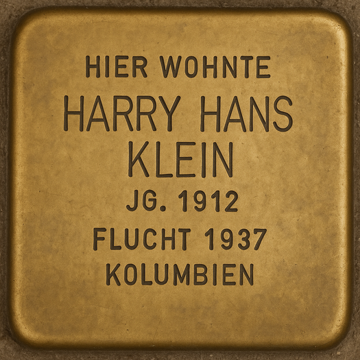 Stolperstein für Harry Hans Klein