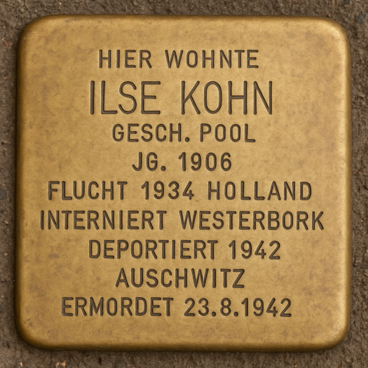 Stolperstein von Ilse Kohn