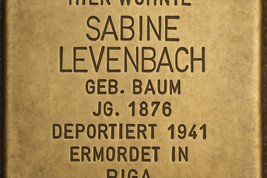Stolperstein von Sabine Levenbach