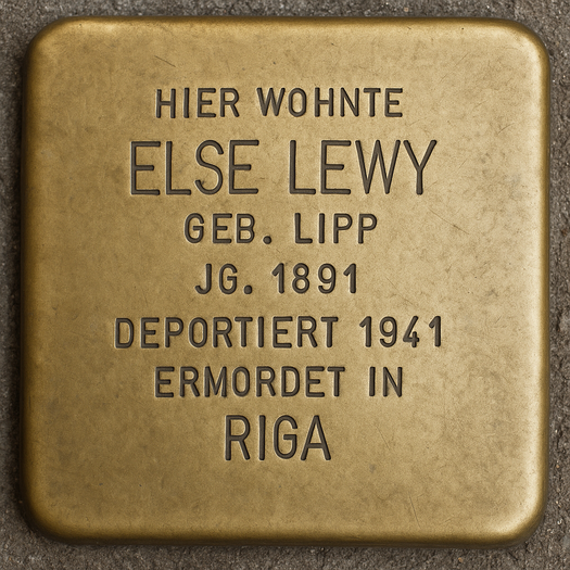 Stolperstein von Else Lewy