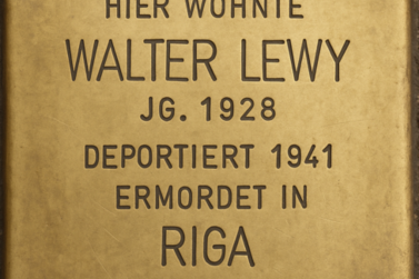 Stolperstein von Walter Levy