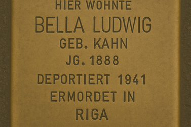Stolperstein von Bella Ludwig