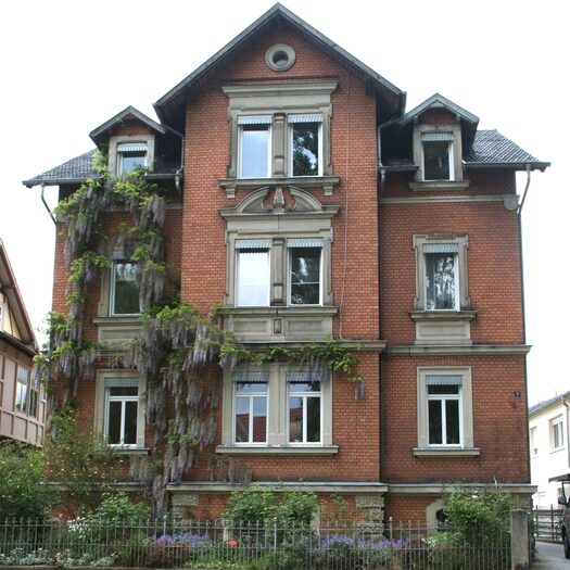 Das Wohnhaus der Familie Ludwig in der Gartenstraße