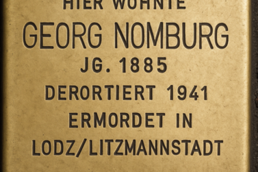 Stolperstein von Georg Nomburg