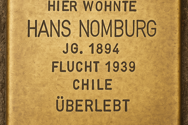 Stolperstein von Hans Nomburg