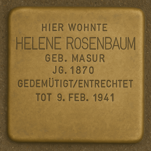 Stolperstein für Helene Rosenbaum