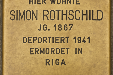 Stolperstein für Simon Rothschild