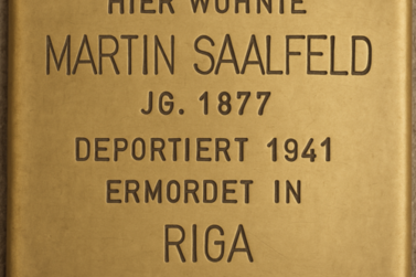 Stolperstein von Martin Saalfeld