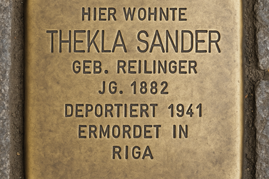 Stolperstein von Thekla Sander