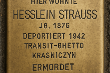 Stolperstein von Hesslein Strauss