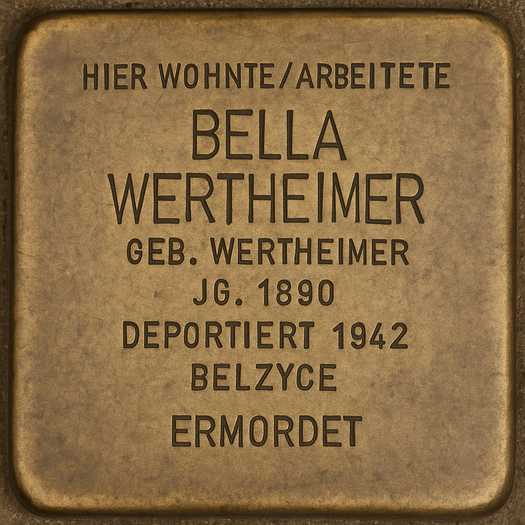 Stolperstein von Bella Wertheimer