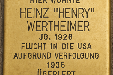 Stolperstein von Heinz Wertheimer