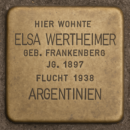 Stolperstein von Elsa Wertheimer