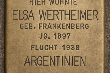 Stolperstein von Elsa Wertheimer