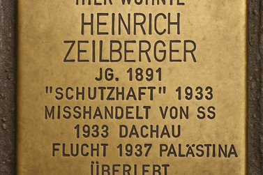 Stolperstein von Heinrich Zeilberger