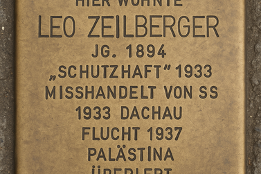 Stolperstein von Leo Zeilberger