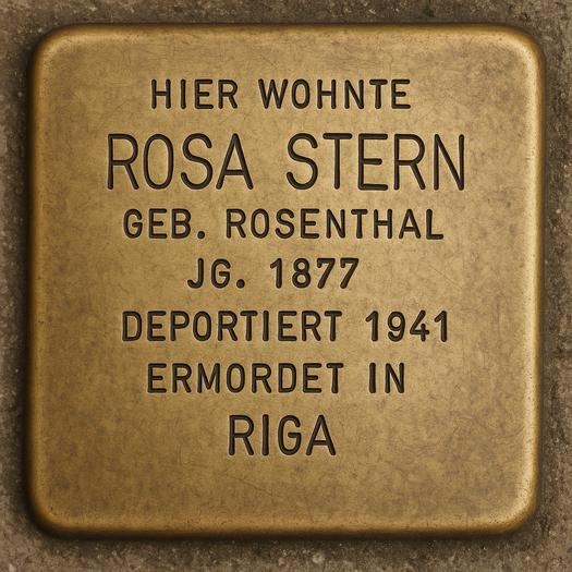 Stolperstein von Rosa Stern